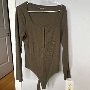 Abercrombie & Fitch Soft A&F Rib Body Suit